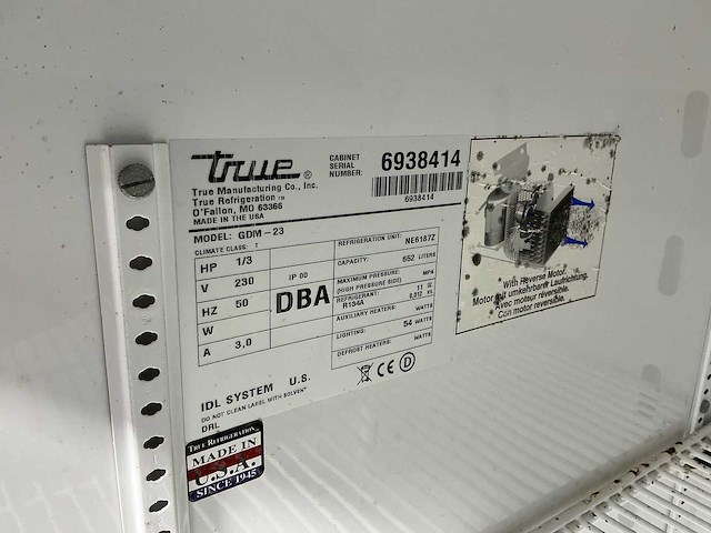 True - gdm-23 - koelkast - afbeelding 5 van  5