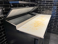 True - tpp-at-67d-4-hc - horeca pizzawerkbank 4 lades en saladière - afbeelding 4 van  5