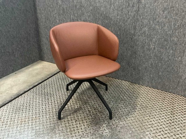 True “design ohman leer ” feateuil (4x) - afbeelding 6 van  8