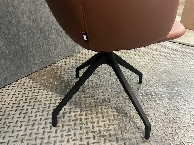 True “design ohman leer ” feateuil (4x) - afbeelding 7 van  8