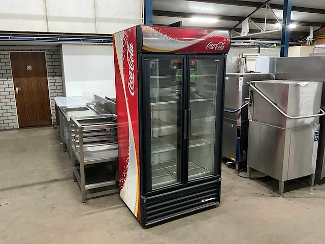 True gdm-35 dubbeldeurs glasdeur koelkast - afbeelding 1 van  7