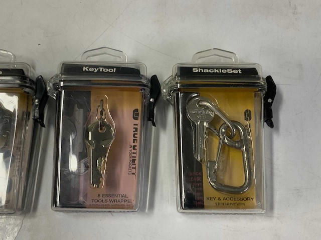 True utility partij diverse handige sleutelhangers - afbeelding 10 van  11