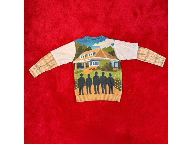 Trui, bankzitters, ziggo dome world tour, multicolor, gedragen door koen van heest | maat l - afbeelding 2 van  2