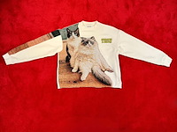 Trui bankzitters, ziggo dome world tour, wit, gedragen door raoul de graaf | maat xl