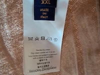 Trui met korte mouw, louis vuitton, beige, maat xxl - afbeelding 4 van  5