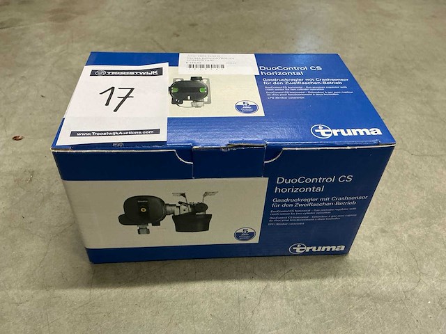 Truma duocontrol cs horizontaal gasdrukregelaar - afbeelding 2 van  3