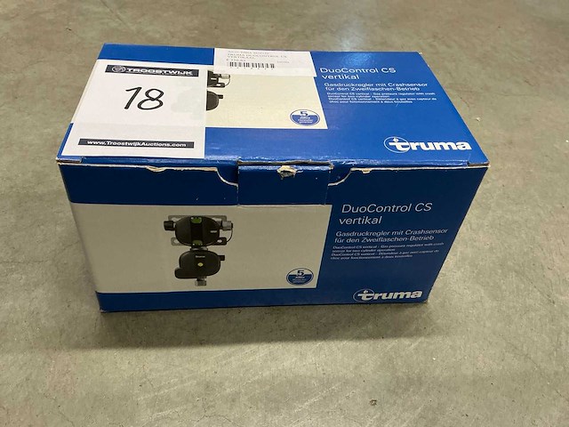 Truma duocontrol cs verticaal gasdrukregelaar - afbeelding 2 van  3