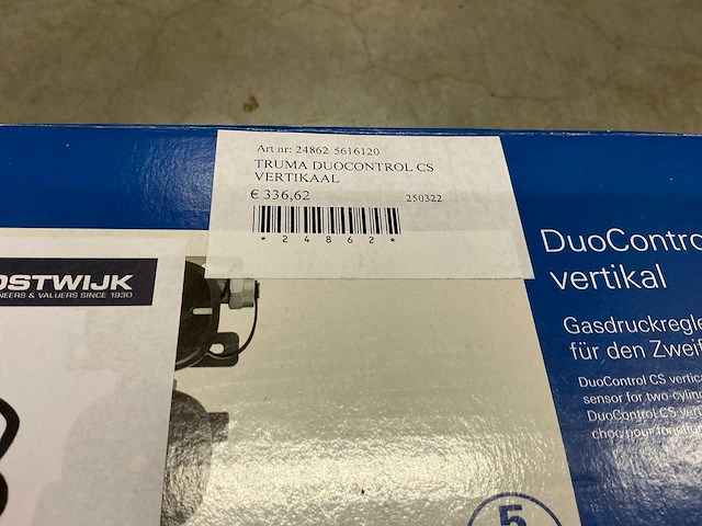 Truma duocontrol cs verticaal gasdrukregelaar - afbeelding 3 van  3