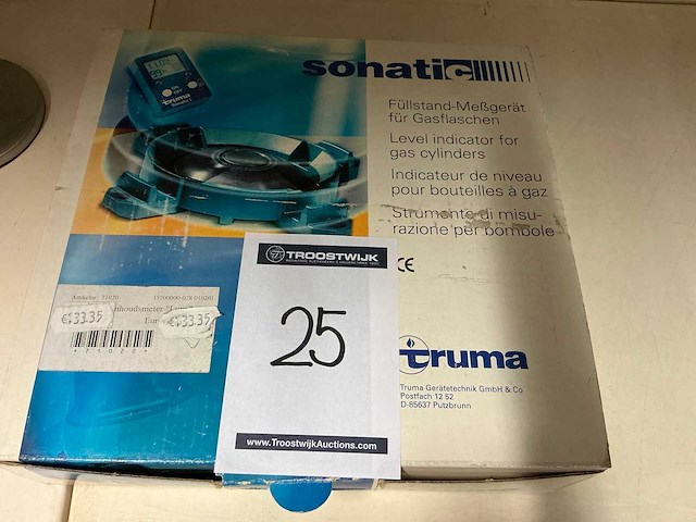 Truma sonatic gasfles inhoudsmeter - afbeelding 2 van  2