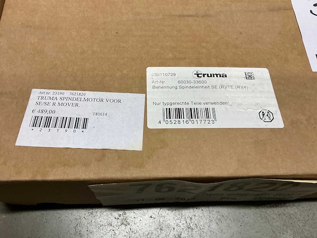 Truma spindelmotor voor mover se/te - afbeelding 3 van  5