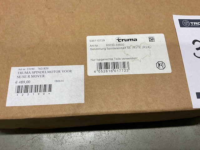 Truma spindelmotor voor mover se/te - afbeelding 3 van  5
