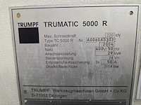 Trumpf - 2004 - trumatic 5000 r - pons-nibbelmachine - afbeelding 5 van  17