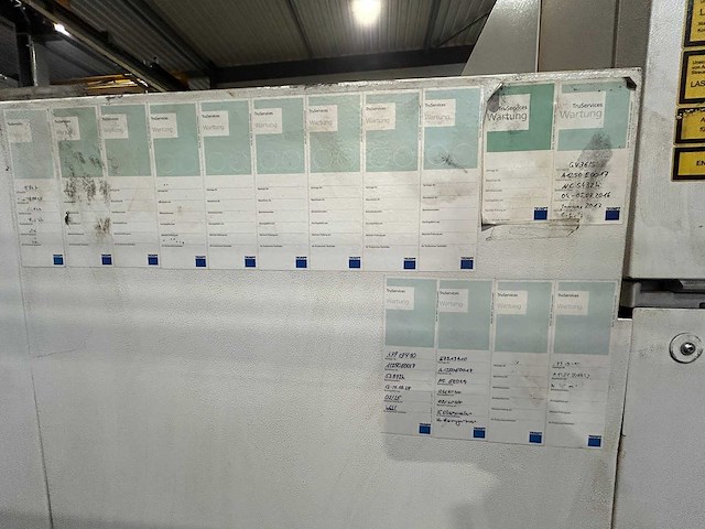Trumpf - 2015 - trulaser 5040 - lasersnijmachine - liftmaster compact - afbeelding 3 van  17