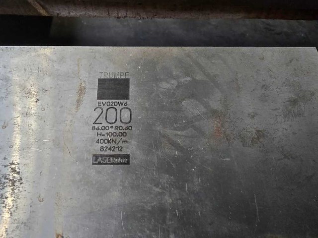 Trumpf - ev020w6 - ondermatrijs - afbeelding 2 van  4