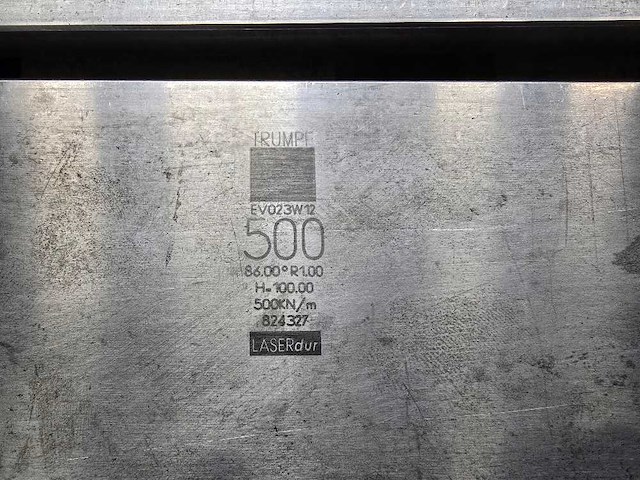 Trumpf - ev023w12 - ondermatrijs - afbeelding 2 van  4