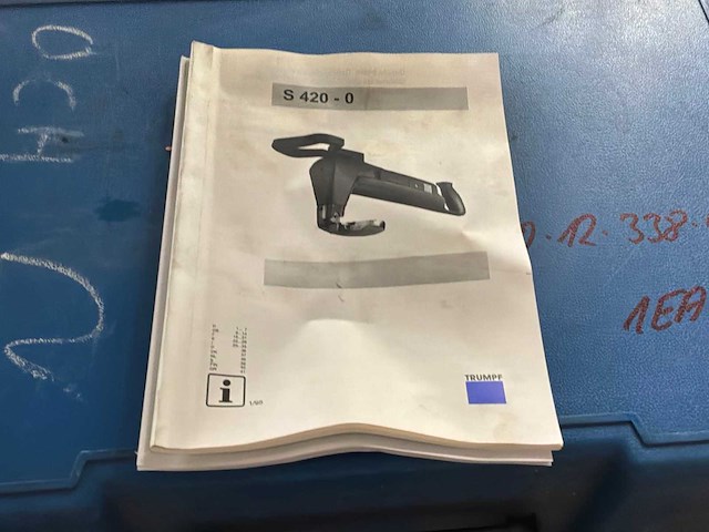 Trumpf s 420-0 elektrische plaatschaar - afbeelding 6 van  9