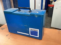 Trumpf trutool s 420-0 blikkenschaar incl. koffer - afbeelding 2 van  10