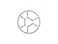 Trumpoline rond trampoline diameter 2,44m - afbeelding 4 van  12