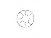 Trumpoline rond trampoline diameter 3,6m - afbeelding 4 van  12