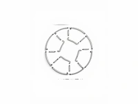Trumpoline rond trampoline diameter 3,6m - afbeelding 4 van  12