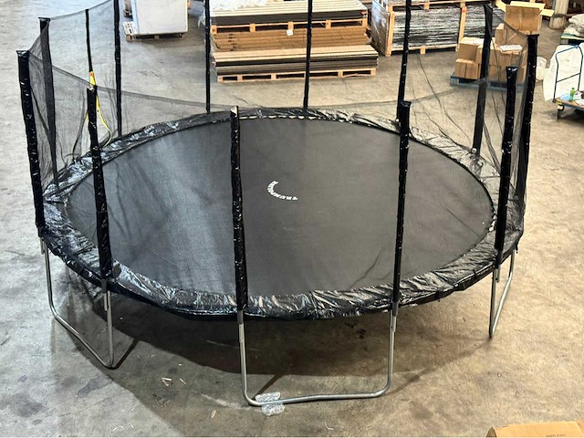 Trumpoline rond trampoline diameter 4,88m - afbeelding 1 van  9