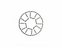 Trumpoline rond trampoline diameter 4,88m - afbeelding 6 van  14