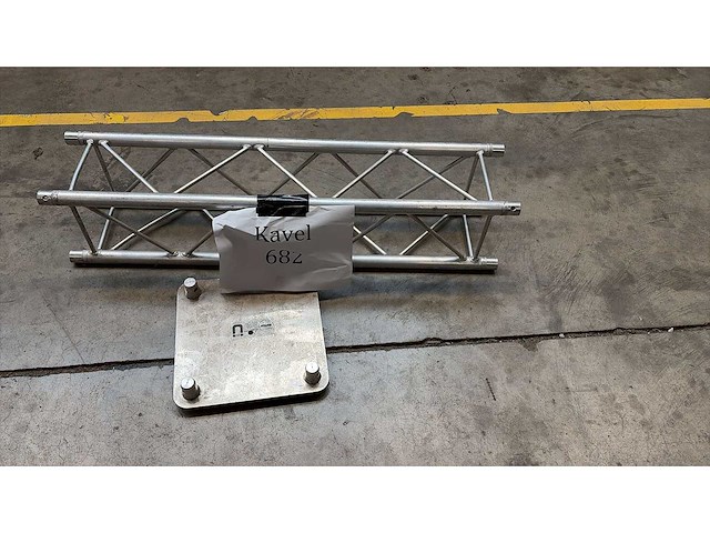 Trusspaal en voet - afbeelding 1 van  1