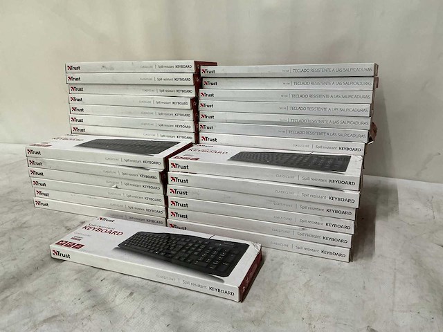 Trust - classicline spil resistant - toetsenbord (35x) - afbeelding 1 van  3