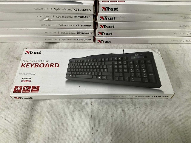 Trust - classicline spil resistant - toetsenbord (35x) - afbeelding 2 van  3