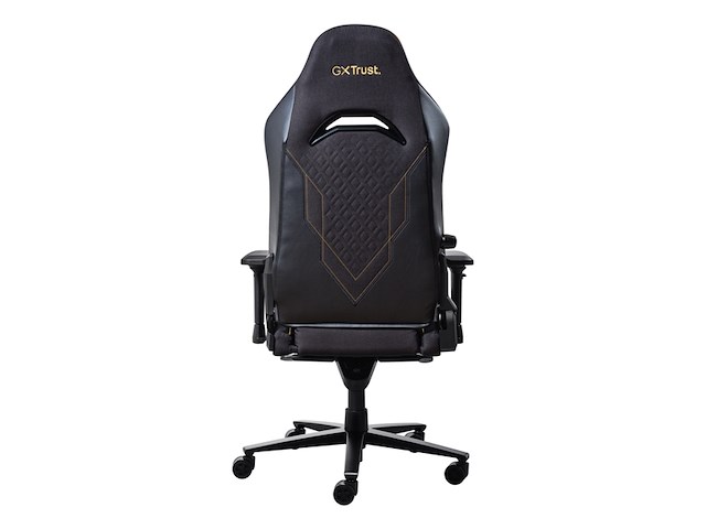 Trust gxt 721 ruya pro premium gaming stoel nekkussen verstelbare rug ondersteuning zwart/grijs - afbeelding 1 van  5