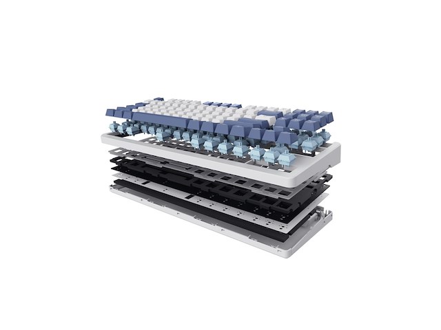 Trust gxt 872 xyra tkl mechanisch gaming toetsenbord qwerty - afbeelding 2 van  4