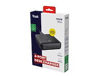 Trust maxo oplader vier poorten usb a/usb c zwart - afbeelding 2 van  6