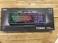 Trust torac gaming toetsenbord - afbeelding 1 van  3