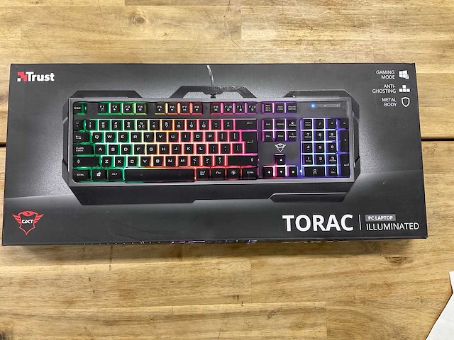 Trust torac gaming toetsenbord - afbeelding 1 van  3