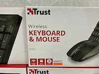 Trust ximo draadloze toetsenbord en muis (4x) - afbeelding 1 van  1