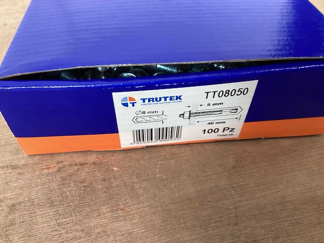 Trutek tt08050 doorsteekanker 8x50, doos 100 stuks (15x) - afbeelding 4 van  4
