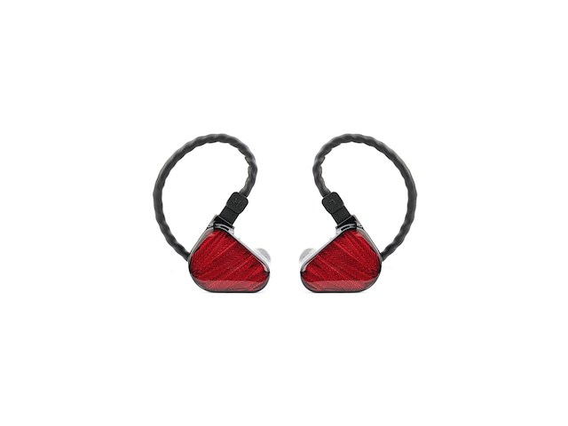 Truthear zero red - in-ear monitors audiofiele oordoppen rood - afbeelding 1 van  5
