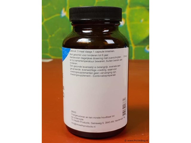 Ts choice voedingssupplement acidophilus betaine hcl - 4 potjes á 60 capsules - afbeelding 2 van  4