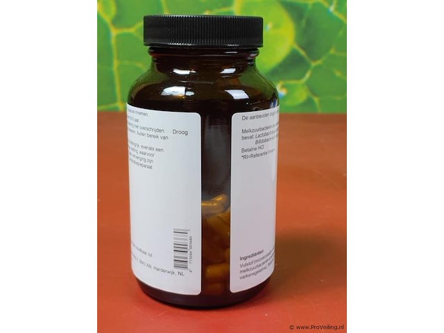 Ts choice voedingssupplement acidophilus betaine hcl - 4 potjes á 60 capsules - afbeelding 4 van  4