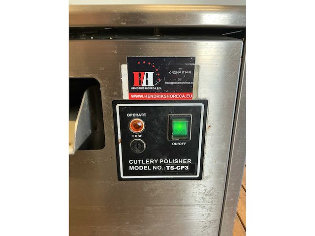 Ts-cp3 bestekpoleermachine | 500-600w - afbeelding 7 van  13