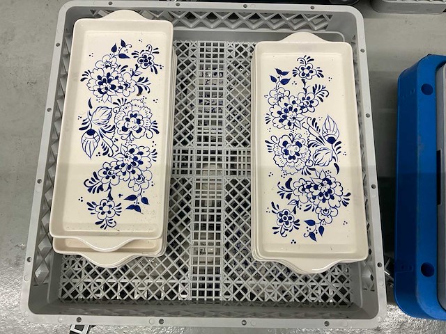 Ts holland all dutch handpainted delftware partij servies - afbeelding 3 van  12