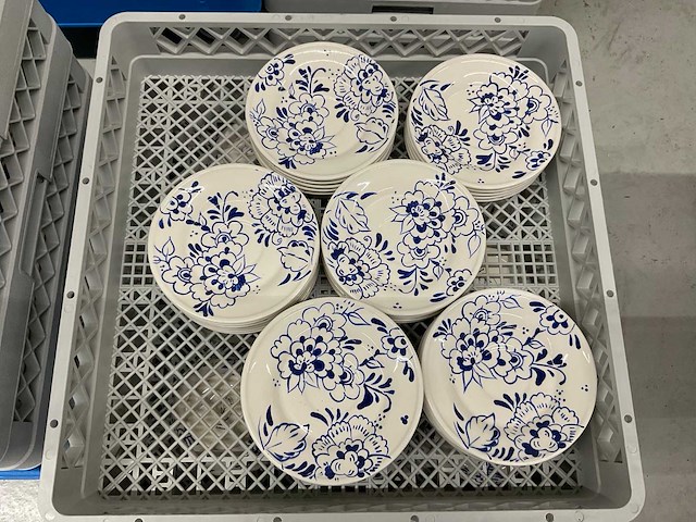 Ts holland all dutch handpainted delftware partij servies - afbeelding 12 van  12