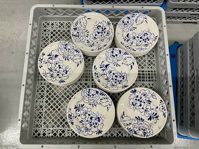 Ts holland all dutch handpainted delftware partij servies - afbeelding 9 van  12