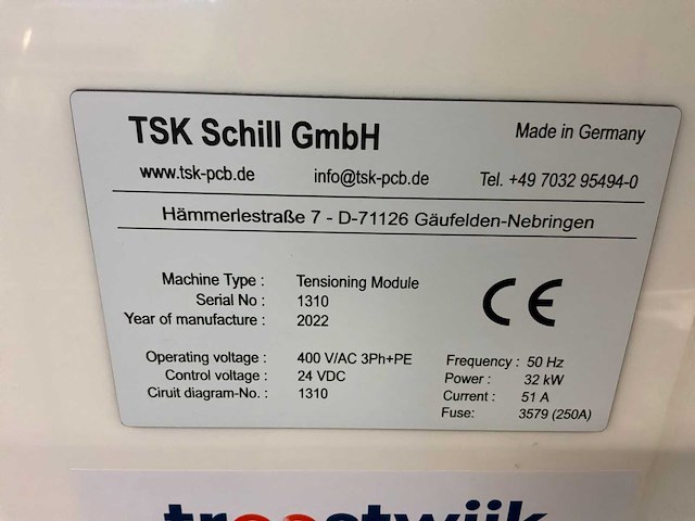 Tsk schill roll-to-roll zonnefolie-reiniger en braaistlijn - afbeelding 8 van  37