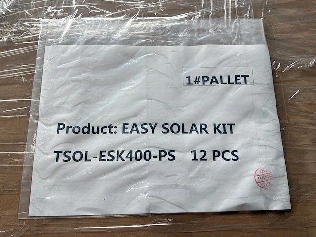 Tsun easy solar kit tsol-esk400-ps zonnepaneel (12x) - afbeelding 3 van  9