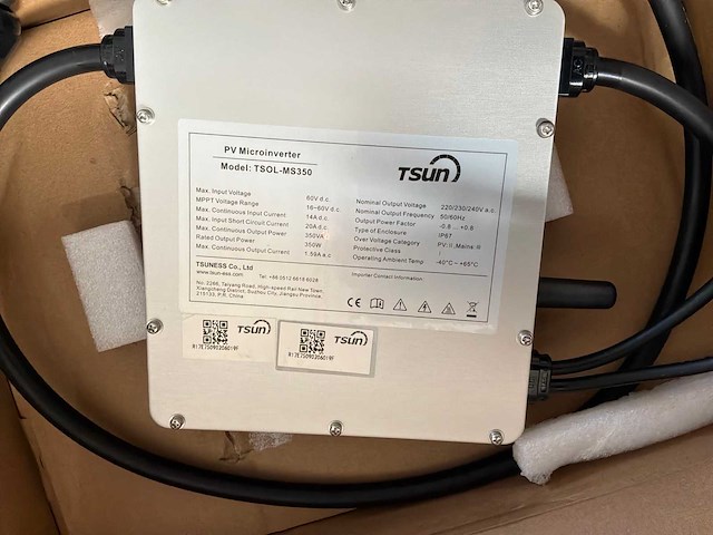Tsun micro-omvormer (12x) - afbeelding 5 van  5