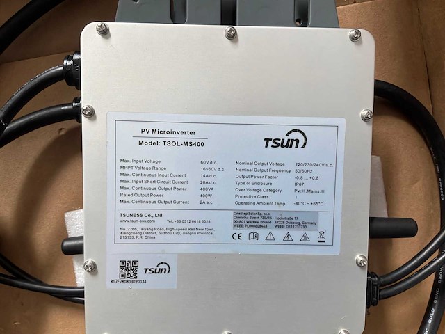 Tsun micro-omvormer (12x) - afbeelding 6 van  7