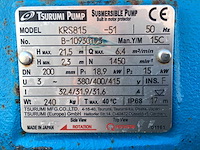 Tsurumi - krs815 - pomp - submersible pump - afbeelding 3 van  6