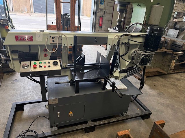 Ttmc - bs-2114 th - metalen horizontale bandzaagmachine - afbeelding 2 van  9