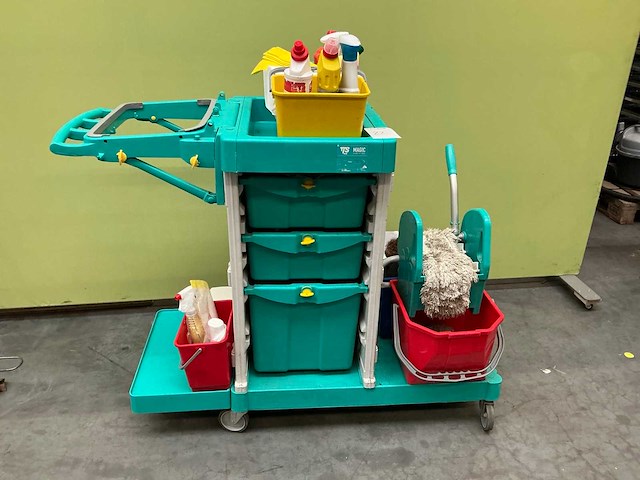 Tts magic line 350b schoonmaakwagen - afbeelding 6 van  13